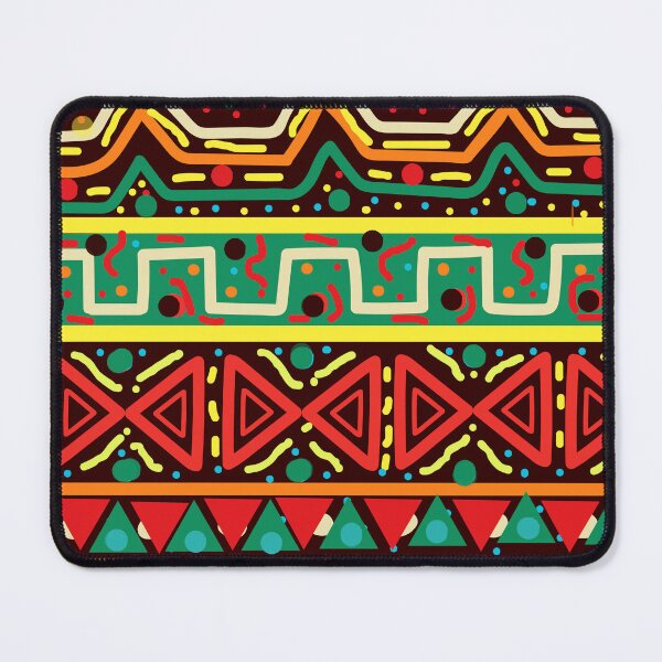 Item preview, African Tribal Geometric Pattern – Colorful Ethnic Abstract Art designed and sold by missprint57.