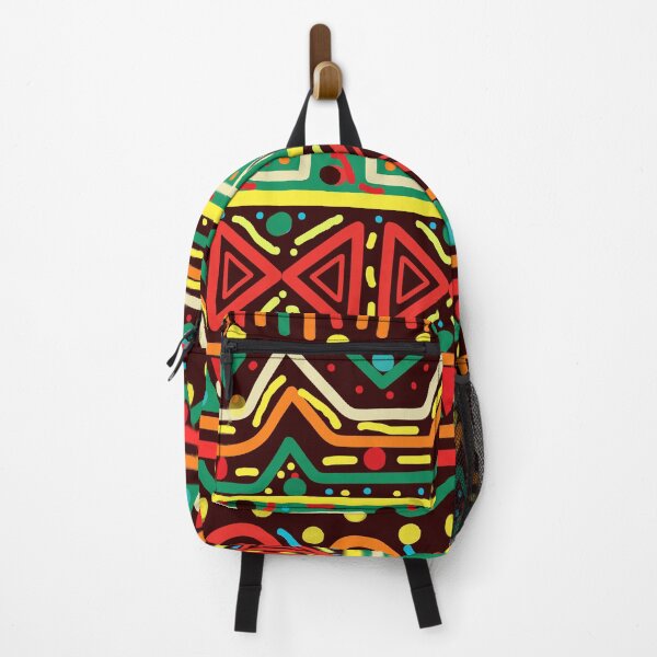 Item preview, African Tribal Geometric Pattern – Colorful Ethnic Abstract Art designed and sold by missprint57.