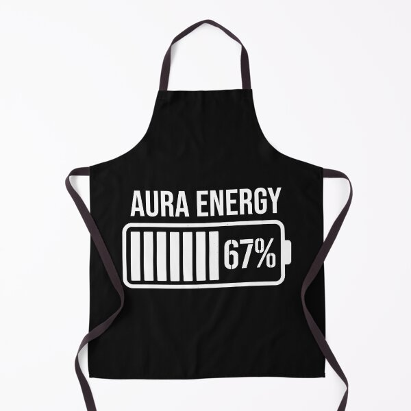 Item preview, Aura farming Energy 67 Percent Minimalist Battery Graphic T-Shirt designed and sold by Uglyandcute.