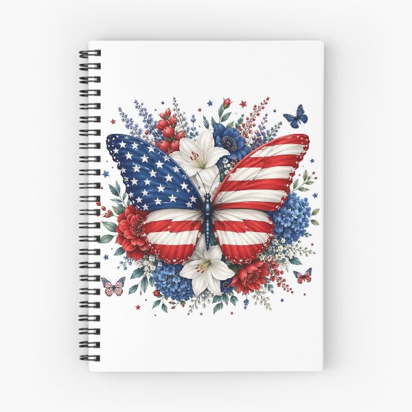 Item preview, American Flag Butterfly designed and sold by PetalGarden.
