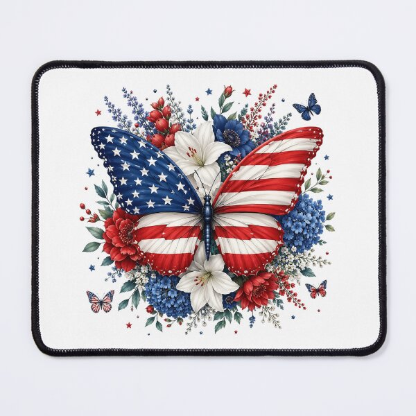 Item preview, American Flag Butterfly designed and sold by PetalGarden.