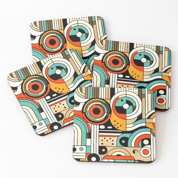 Item preview, Retro Mid-Century Modern 1950's Sleek Geometric Design designed and sold by DEC02.
