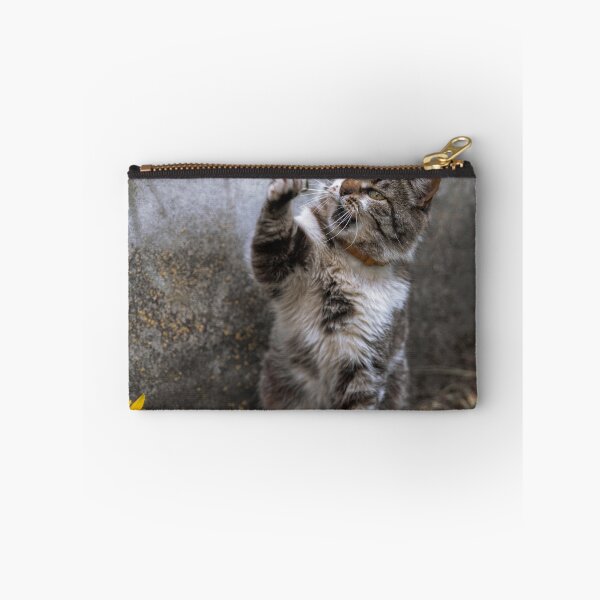 Item preview, Playful Tabby Cat Catching a Branch designed and sold by EllenNortt.