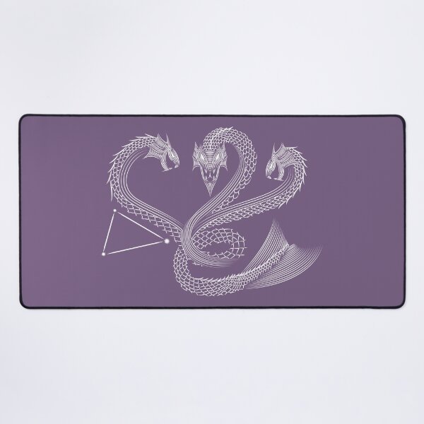 Item preview, Hydrus Celestial Serpent White Minimalist Geometric Design designed and sold by JAMerArc.