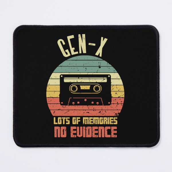 Item preview, Gen-X Lots Of Memories No Evidence Generation X Nostalgia Retro 80s 90s Cassette designed and sold by HumansStuck12.