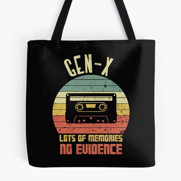 Item preview, Gen-X Lots Of Memories No Evidence Generation X Nostalgia Retro 80s 90s Cassette designed and sold by HumansStuck12.