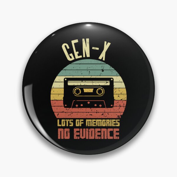 Item preview, Gen-X Lots Of Memories No Evidence Generation X Nostalgia Retro 80s 90s Cassette designed and sold by HumansStuck12.