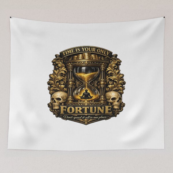 Item preview, Time Is Your Only Fortune Hourglass designed and sold by Dresut.