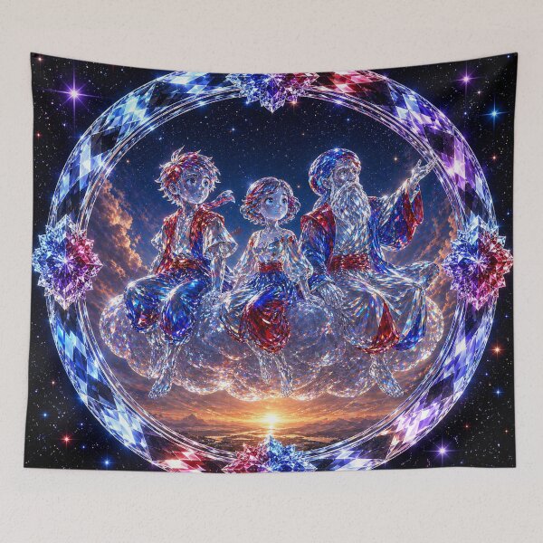 Item preview, A Journey on a Magic Cloud designed and sold by MagicPixelFrame.