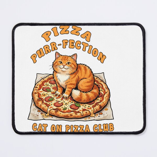 Item preview, Pizza Purrfection Funny Cat Club designed and sold by TeeARTHY.