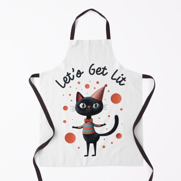 Item preview, Party Cat: Let's Get Lit designed and sold by MOFAPPAREL.