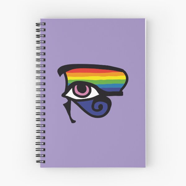 Item preview, Rainbow Udjat Symbol (Left) designed and sold by Lord of the Oasis Designs.