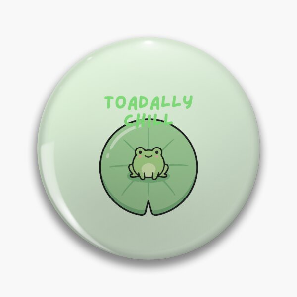 Item preview, Toad-ally Chill Kawaii Frog designed and sold by SpartanDStore.