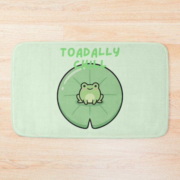 Item preview, Toad-ally Chill Kawaii Frog designed and sold by SpartanDStore.