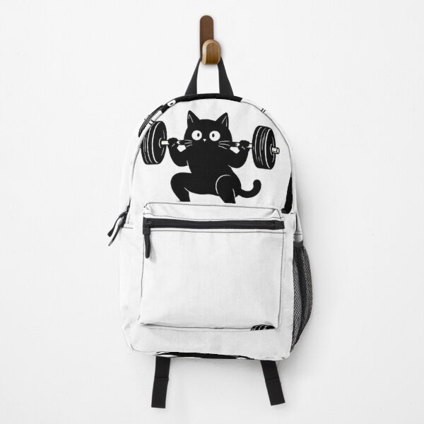 Item preview, Funny Black Cats Workout Weightlifting Skipping Gym designed and sold by Digistore1221.