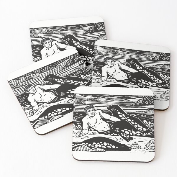 Item preview, Male selkie storm designed and sold by petselkie.