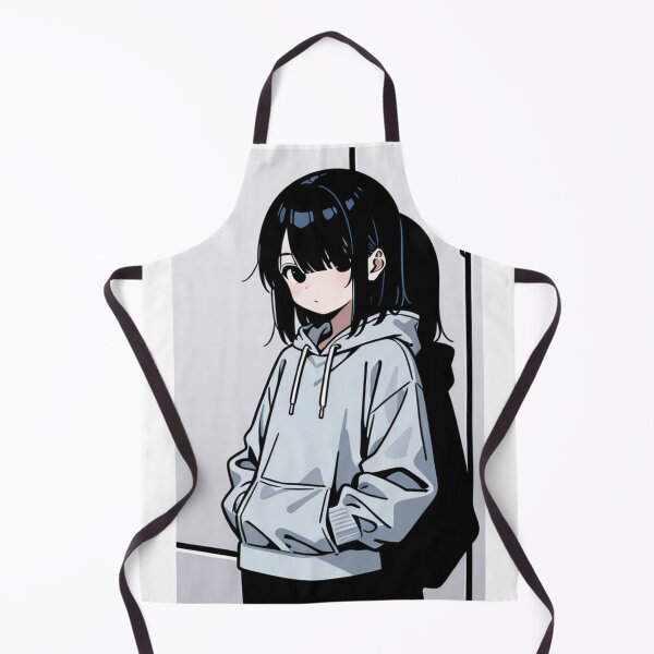 Item preview, Fashion - Man in Blue Hoodie Hood Up Streetwear Anime designed and sold by AnimeShin.
