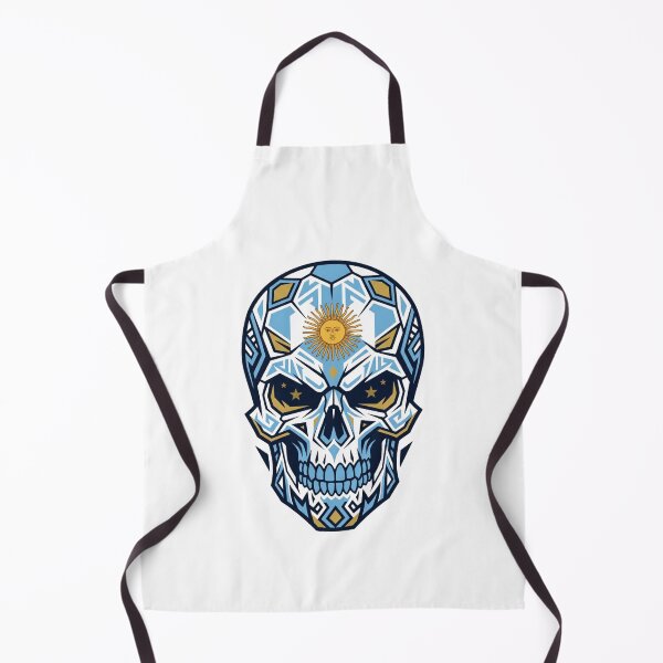 Item preview, Argentina Tribal Skull designed and sold by FootballCrazy10.