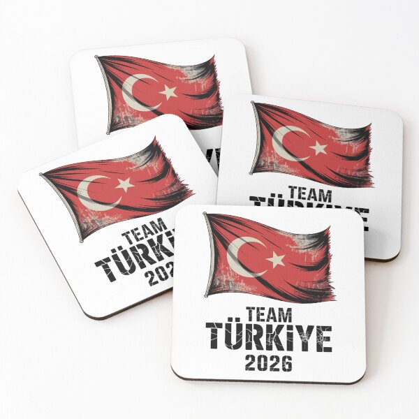 Item preview, Team Türkiye 2026 Fan Flag T-Shirt V4 designed and sold by DBWStudios.
