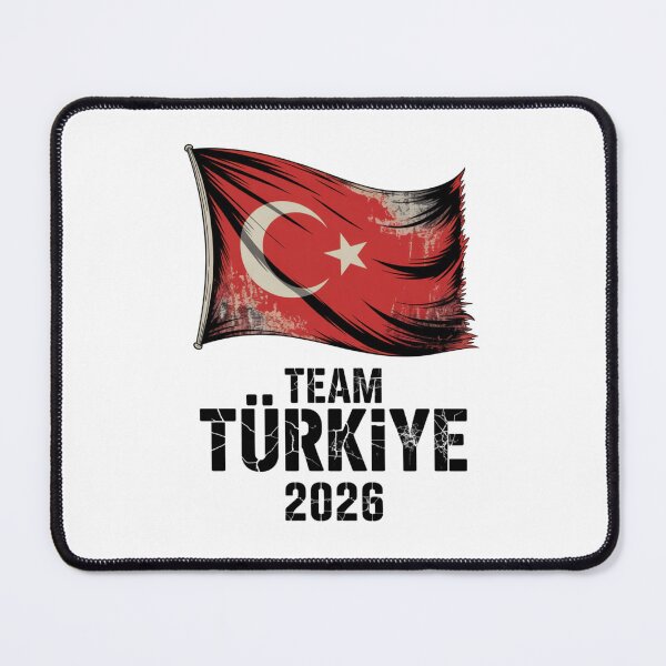Item preview, Team Türkiye 2026 Fan Flag T-Shirt V4 designed and sold by DBWStudios.