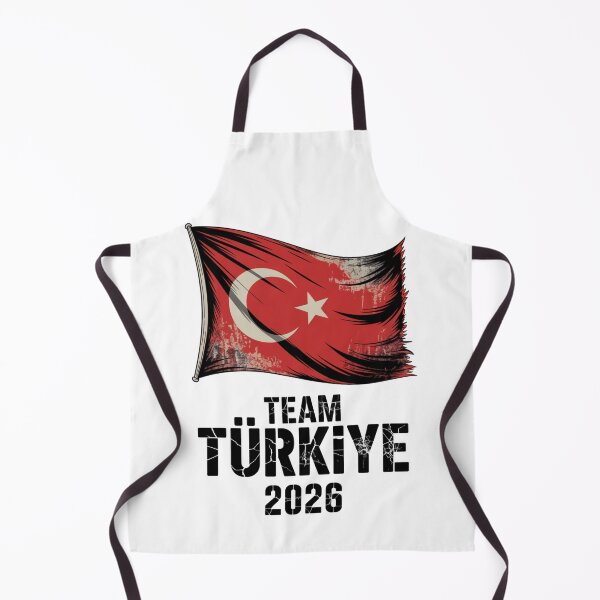 Item preview, Team Türkiye 2026 Fan Flag T-Shirt V4 designed and sold by DBWStudios.