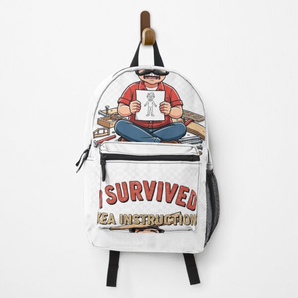 Item preview, I Survived IKEA Instructions - Funny DIY Dad Fail | No Tools No Hope | Furniture Building Shirt designed and sold by Petringo.