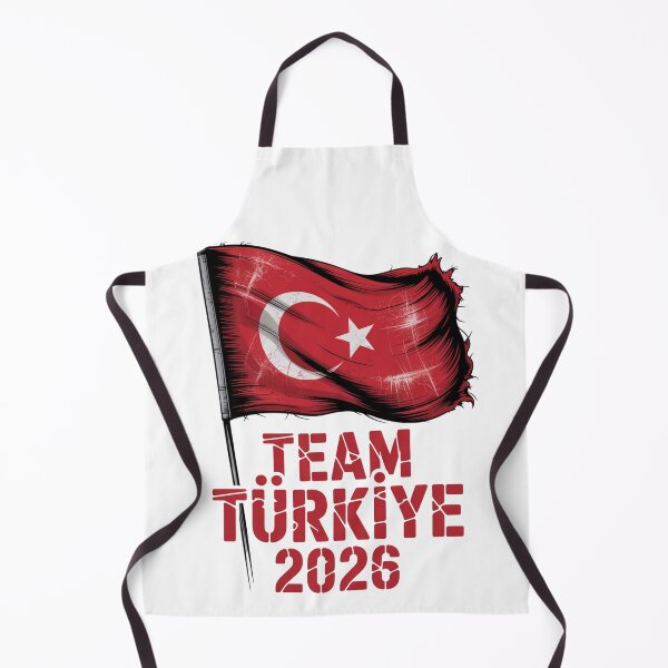 Item preview, Team Türkiye 2026 Fan Flag T-Shirt V5 designed and sold by DBWStudios.