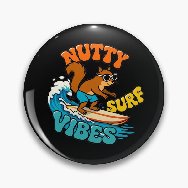 Item preview, Nutty Surf Vibes designed and sold by Sticker-Crafts.
