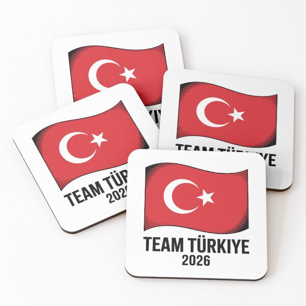 Item preview, Team Türkiye 2026 Fan Flag T-Shirt V6 designed and sold by DBWStudios.