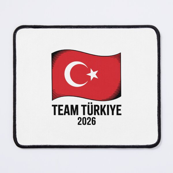 Item preview, Team Türkiye 2026 Fan Flag T-Shirt V6 designed and sold by DBWStudios.