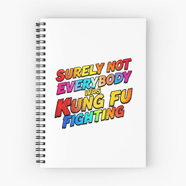 Item preview, Surely Not Everybody Was Kung Fu Fighting 70s Disco Music Humor Quote designed and sold by JonesFlora2025.