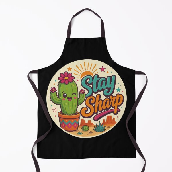 Item preview, Stay Sharp Cute Cactus designed and sold by Sketchlegacy.