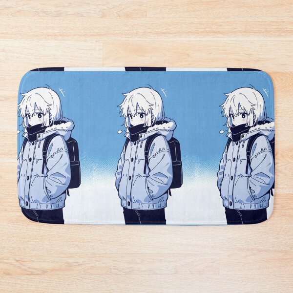 Item preview, Fashion - Man in Blue Parka Jacket Face Scarf Streetwear Anime Variant 2 designed and sold by AnimeShin.