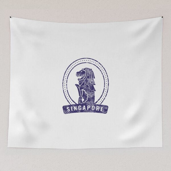 Item preview, Vintage Singapore Travel Badge designed and sold by RickTShop.