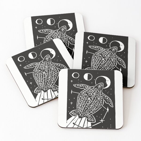 Item preview, Leatherback turtle constellation designed and sold by petselkie.