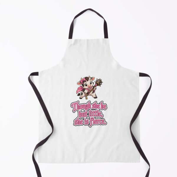 Item preview, Though she be little, she be fierce. cow, calf designed and sold by DaveNeurotic.