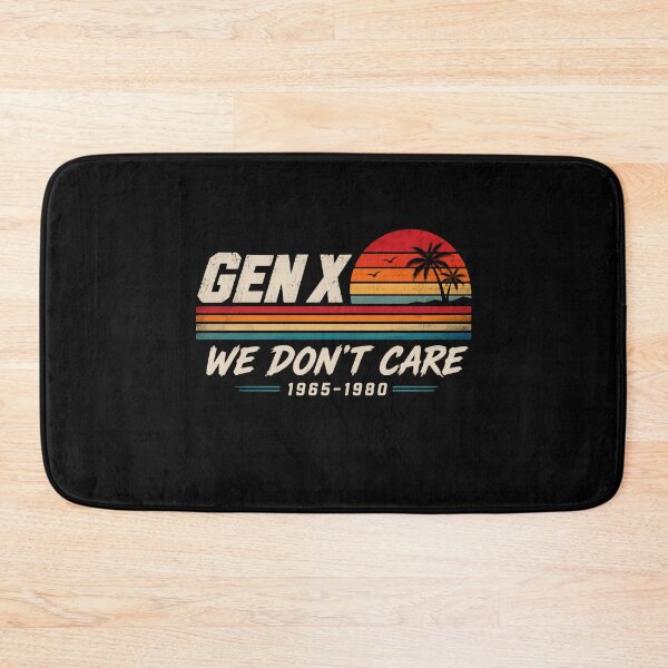 Item preview, Gen X We Don't Care 1965-1980 Generation X Vintage Retro Nostalgia designed and sold by HumansStuck12.