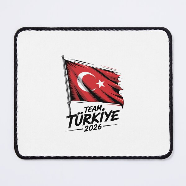 Item preview, Team Türkiye 2026 Fan Flag T-Shirt V9 designed and sold by DBWStudios.
