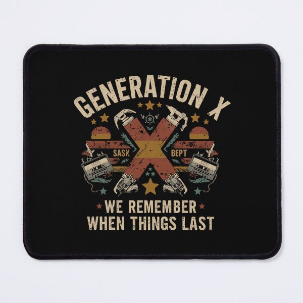 Item preview, Generation X We Remember When Things Last Retro Vintage Xer Nostalgia designed and sold by HumansStuck12.