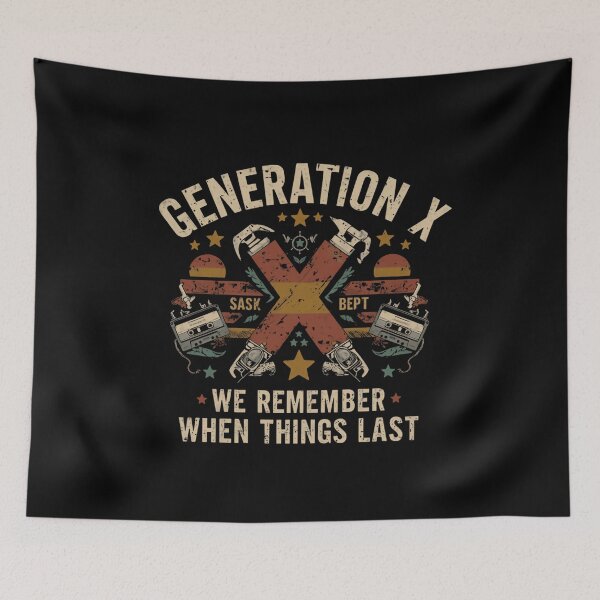 Item preview, Generation X We Remember When Things Last Retro Vintage Xer Nostalgia designed and sold by HumansStuck12.