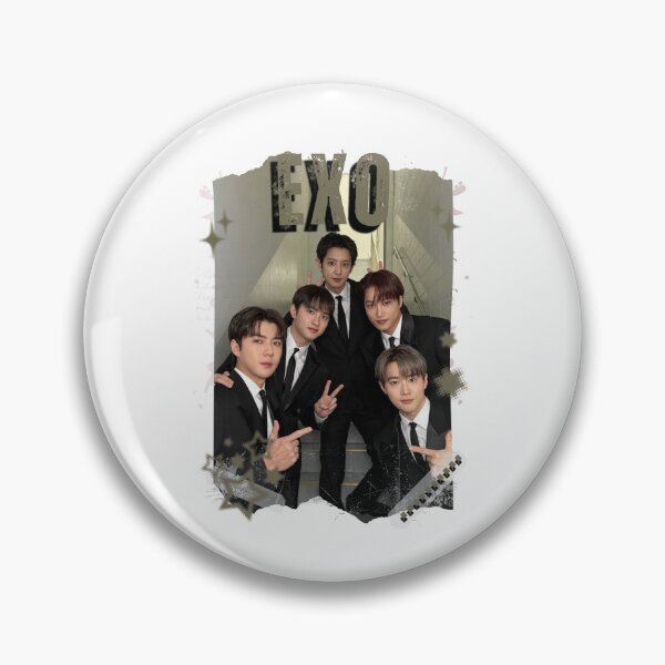 Item preview, EXOO Kpop Solo Artist Black and White Collage Digital Art Portrait designed and sold by AJUNICE STUDIO.