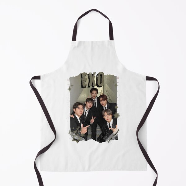 Item preview, EXOO Kpop Solo Artist Black and White Collage Digital Art Portrait designed and sold by AJUNICE STUDIO.