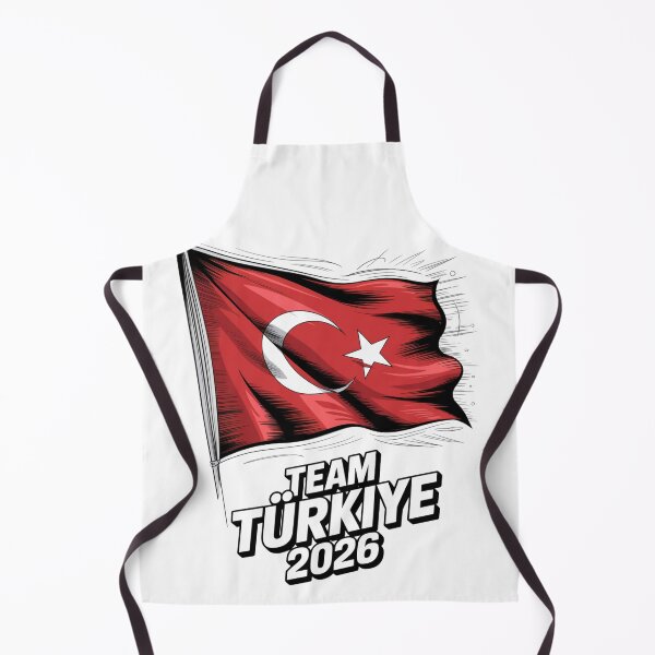Item preview, Team Türkiye 2026 Fan Flag T-Shirt V10 designed and sold by DBWStudios.