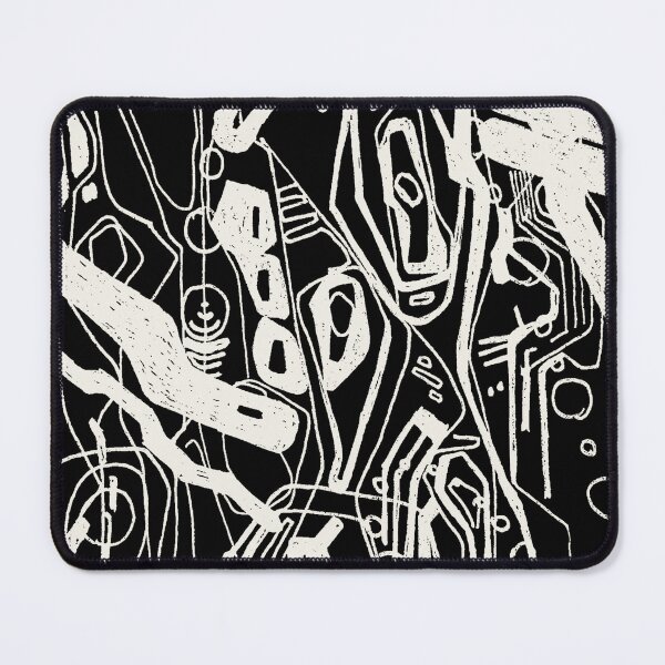 Item preview, Abstract drawing 006 Off-white designed and sold by Sneddonist.