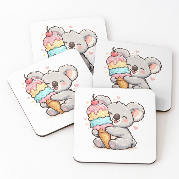 Item preview, Ice Cream Koala designed and sold by Wild Horizon Studio.