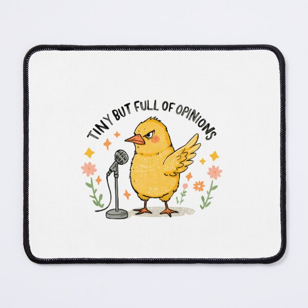 Item preview, Tiny But Full Of Opinions Opinionated Chick Funny Speaker Humorous designed and sold by RetroMini2026.