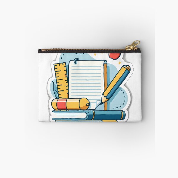 Item preview, Cute Teacher School Supplies Sticker designed and sold by InfiniteAuraHub.