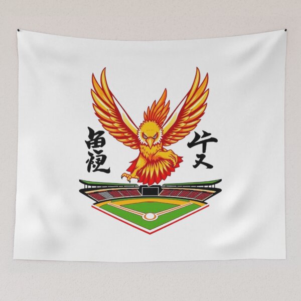 Item preview, Eagles Rakuten Golden Phoenix Baseball Field Logo designed and sold by MystiColo.