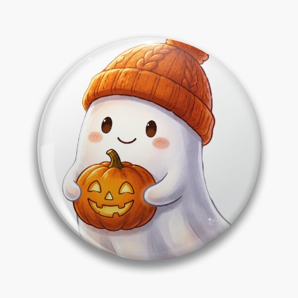 Item preview, Cute Ghost Halloween Pumpkin Spice Latte designed and sold by ColorfulCraft.