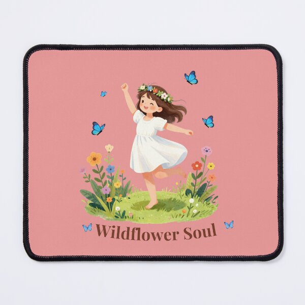 Item preview, Wildflower Soul – Dancing Through the Wildflowers designed and sold by BCapybara.